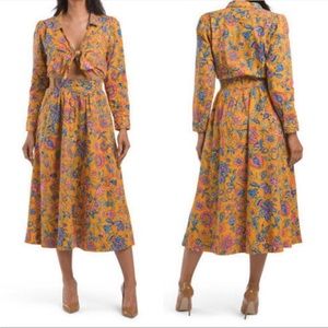 NWT House of Harlow 1960 Chenya Floral Bohemian Dress